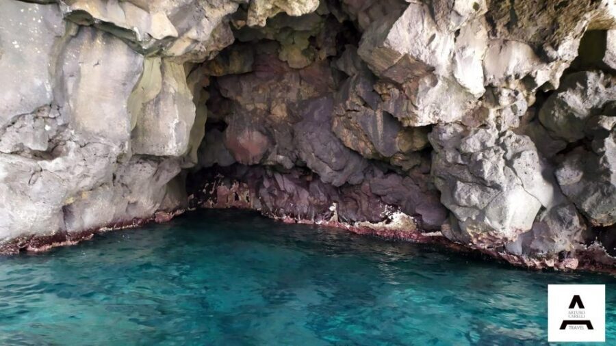 Aci Trezza boat tour sunset and dinner sicilian family home - Ognina’s Ulysses’ Caves: the swim stop (and who should bring what)