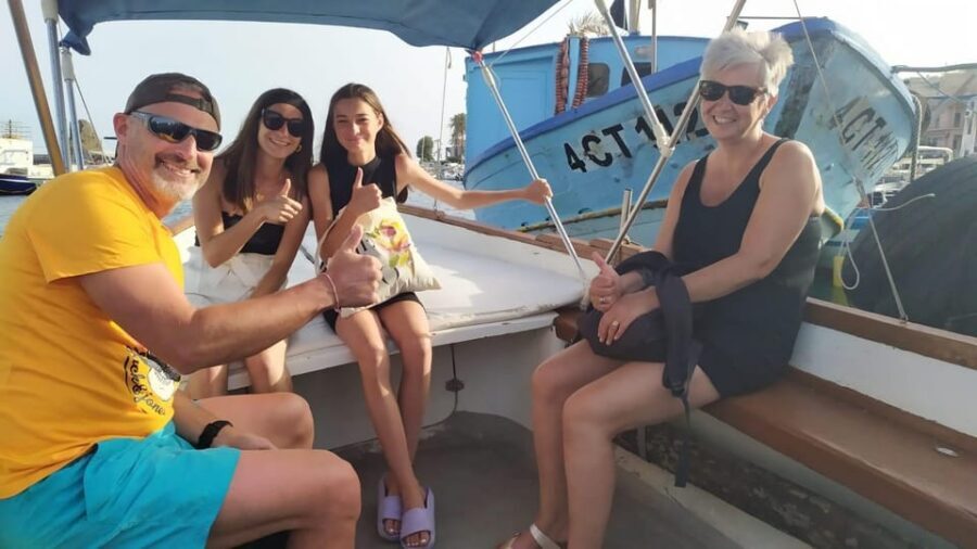 Aci Trezza boat tour sunset and dinner sicilian family home - Aci Castello’s Norman castle and the geology of the coastline