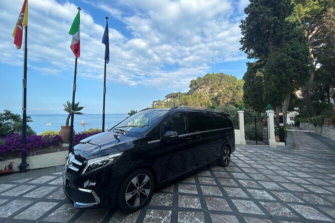 Catania AIRPORT transfer From / To Taormina - Price and value: $103.03 for a 45–60 minute, private ride