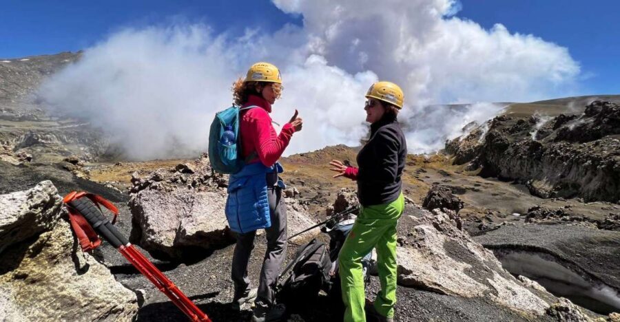 Catania: Summit Craters from North Etna with 4x4 vehicles - The trek to 3,300m: lunar ground, 5km sideways, and a real uphill climb