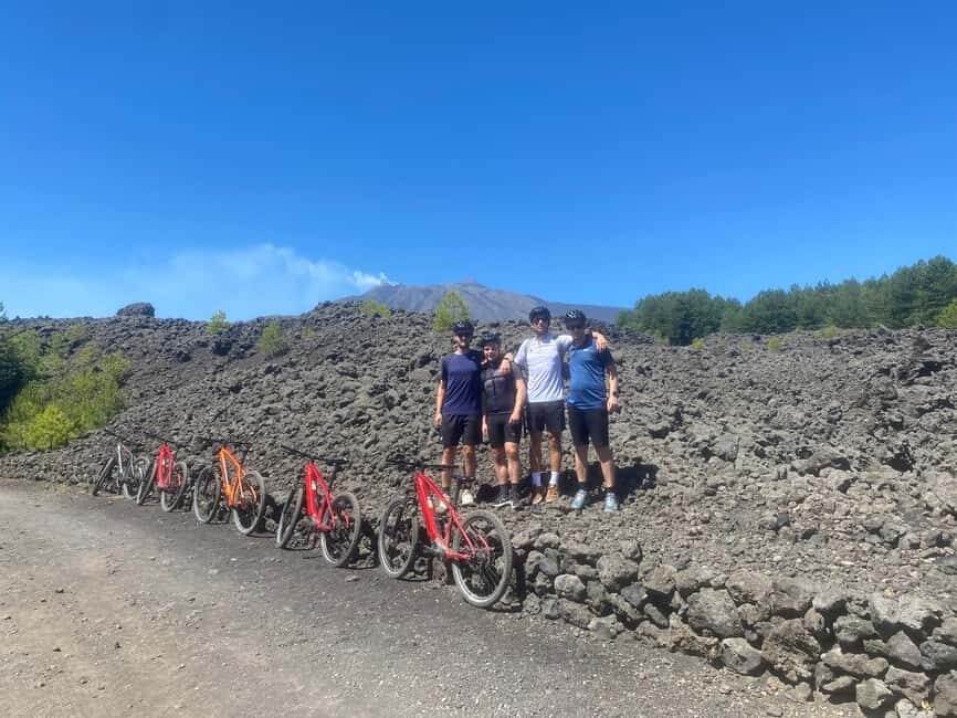 E-mtb tour through lava flows and down to Alcantara gorges - Ragabo di Linguaglossa trails and the old railway