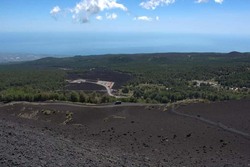 ETNA VOLCANO: Excursion to the Craters of 2002 - The view from the last four inactive craters