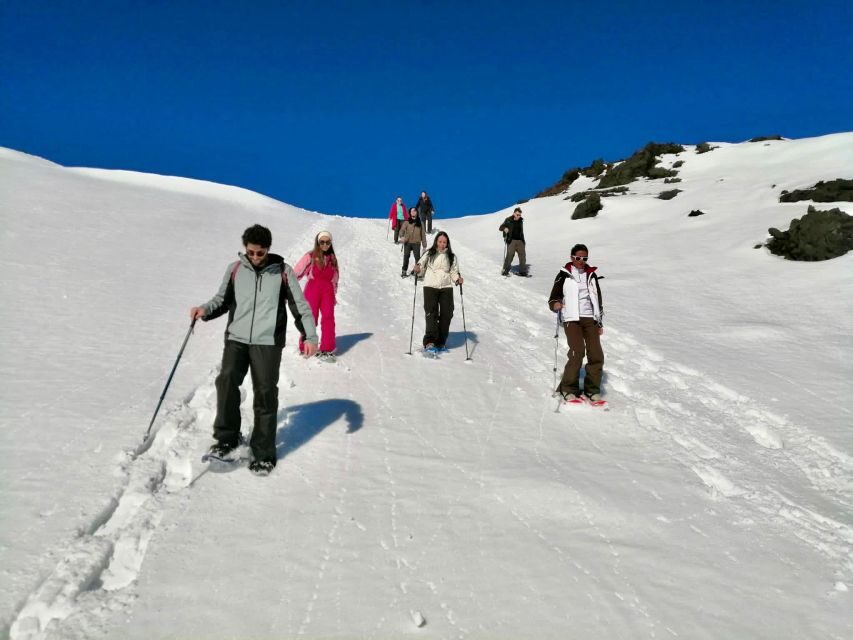 Piano Provenzana: Guided Mt. Etna Snowshoeing Trek - Crossing lava flows: where the trek turns from pretty to meaningful