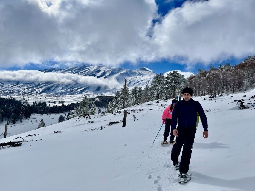 Piano Provenzana: Guided Mt. Etna Snowshoeing Trek - What the planned stops do for you (and what they cost in time)
