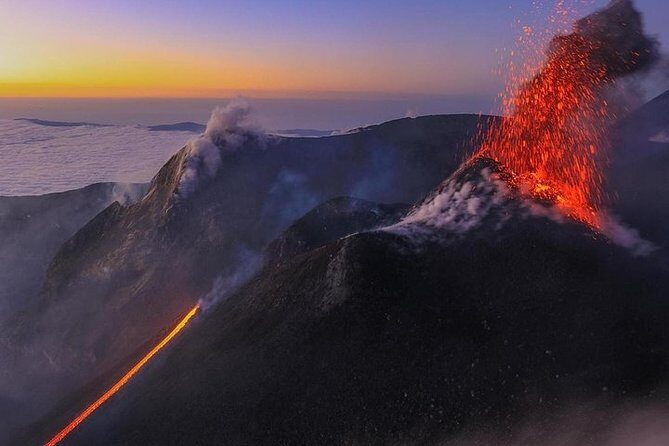Sunset Trekking on Mount Etna - How the sunset timing changes Mount Etna