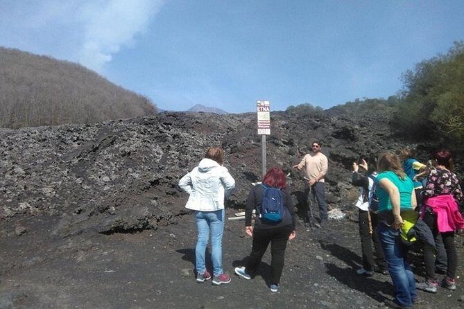 Sunset Trekking on Mount Etna - Reading old lava flows while walking the crater edges